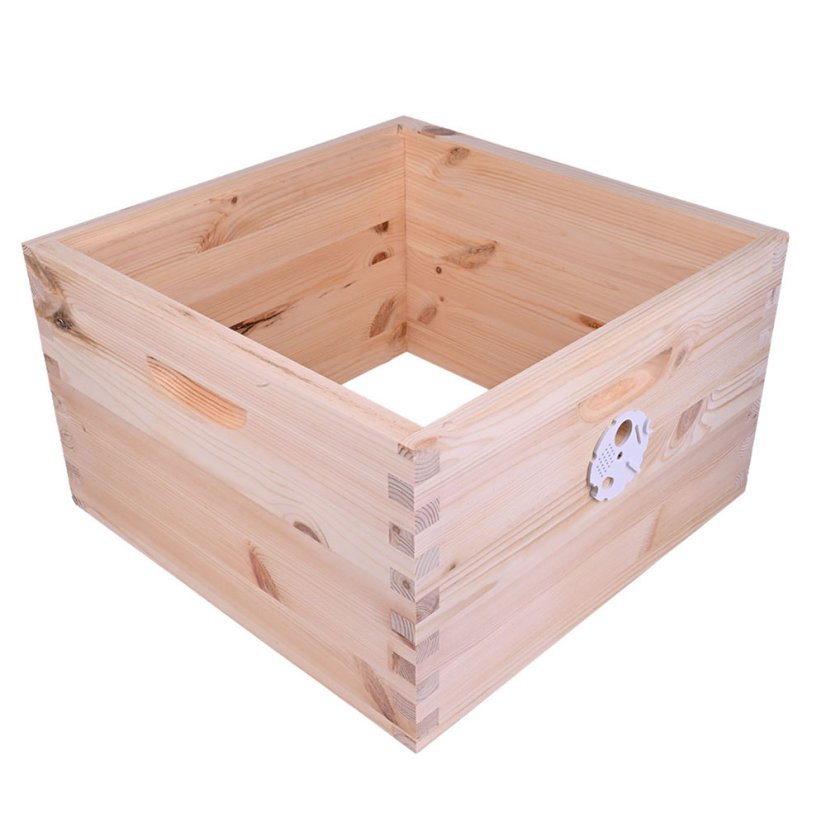 Včelí nástavok cinkovaný Optimal vysoký, Severská borovica