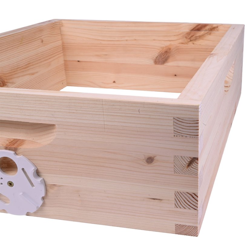 Včelí nástavok cinkovaný Langstroth 1/2 - 147 mm, Severská borovica