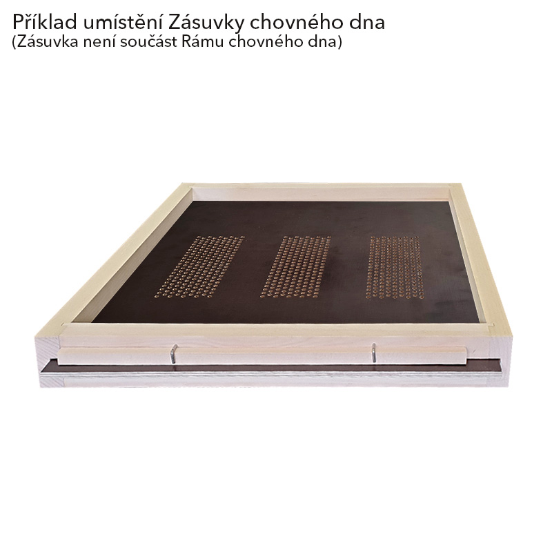 Chovné dno pro oddělky s odvětrávanou zásuvkou 39x24, 39x17