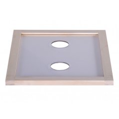 Kŕmiace veko pre včelí úľ B10 a E10, plexi v ráme