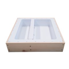 Stropní krmítko s plastovou vložkou 12 litrů, 39x24, 39x17