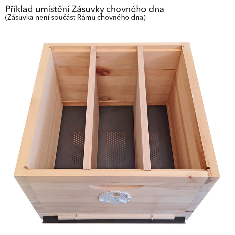 Zásuvka do chovného dna odvětrávaná OPTIMAL
