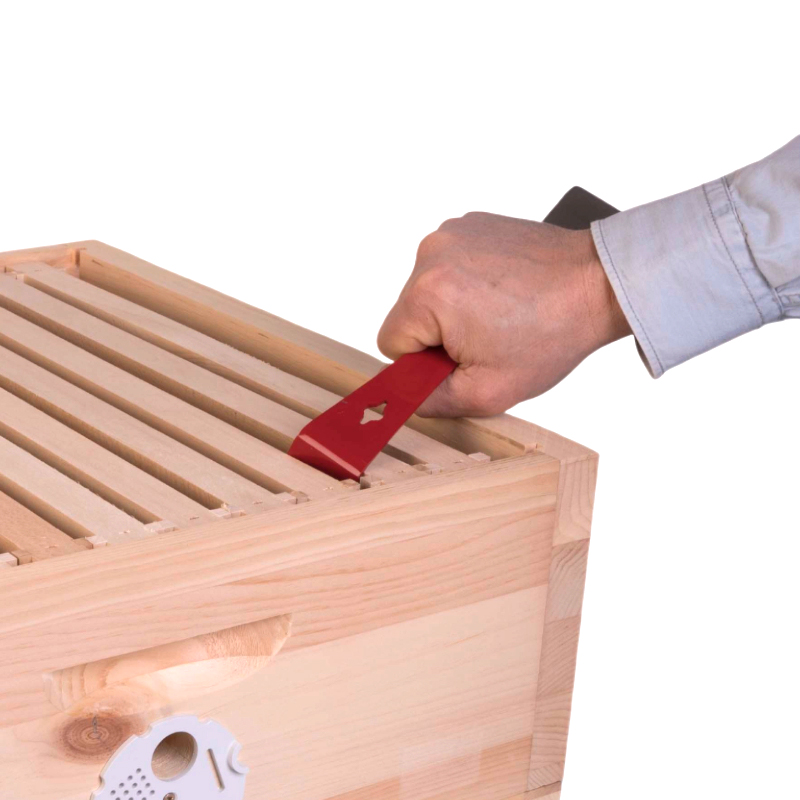 Rozperák nerezový základný, červený koniec