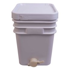 Nádoba na med, čtvercová