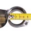 Kohút vypúšťací strižný nerez 39mm s nátrubkom