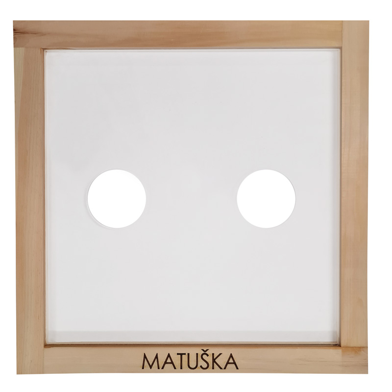 Kŕmiace veko pre včelí úľ B10 a E10, plexi v ráme