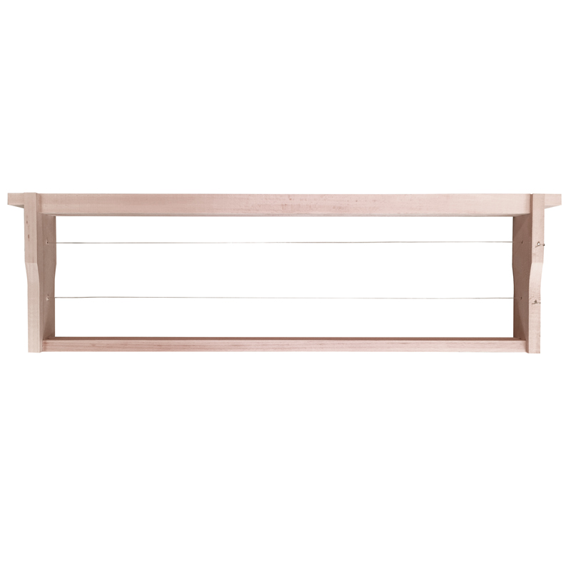 Rámek 44,8x13,7 Langstroth 1/2 Original, vodorovně Hoffman, Lípa