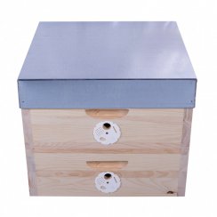 Střecha pro včelí úl Optimal, plechové víko, zateplené se zátěží