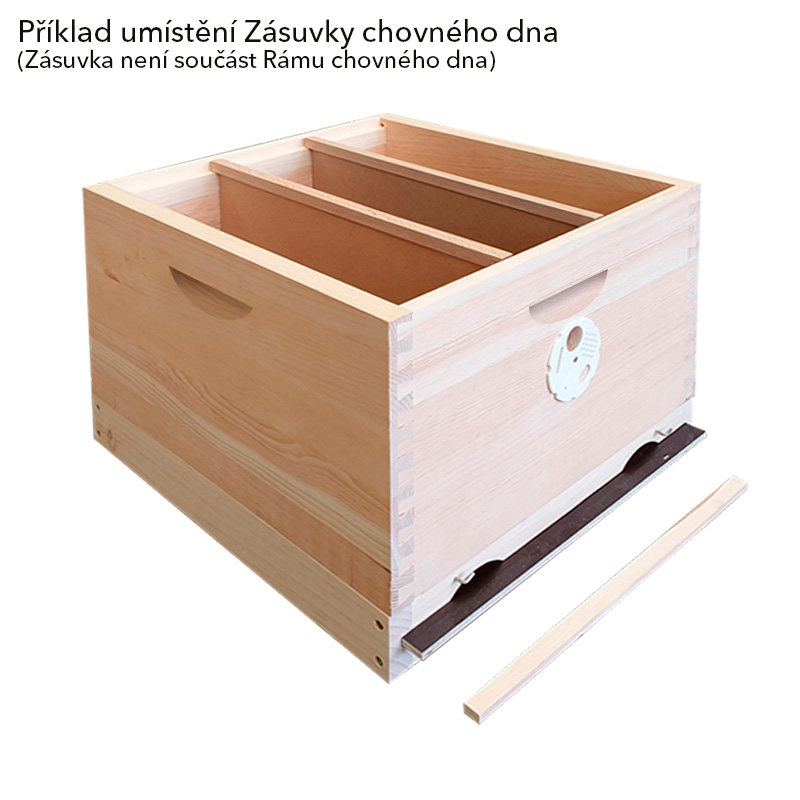 Zásuvka do chovného dna plná B10