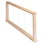Rámik 39x24 zvislo rovný, zosílený, Lipa