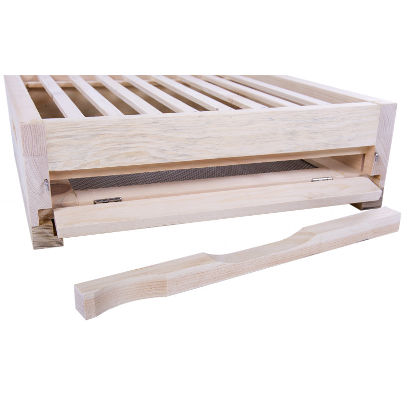 Varroa dno pro úl 39x24, 39x17 se stavební zábranou, Borovice vejmutovka