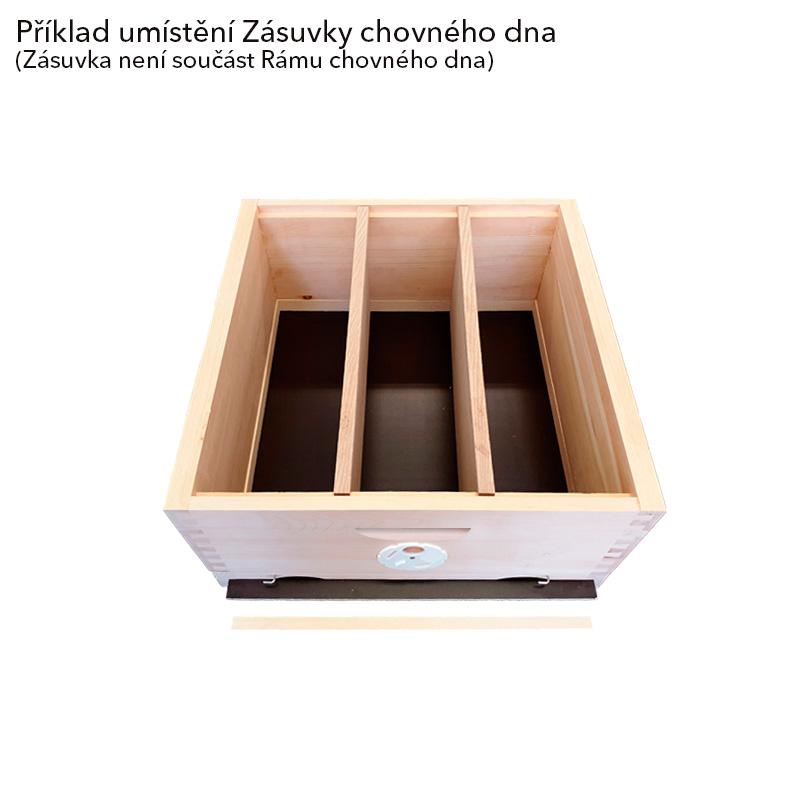 Zásuvka do chovného dna plná B10