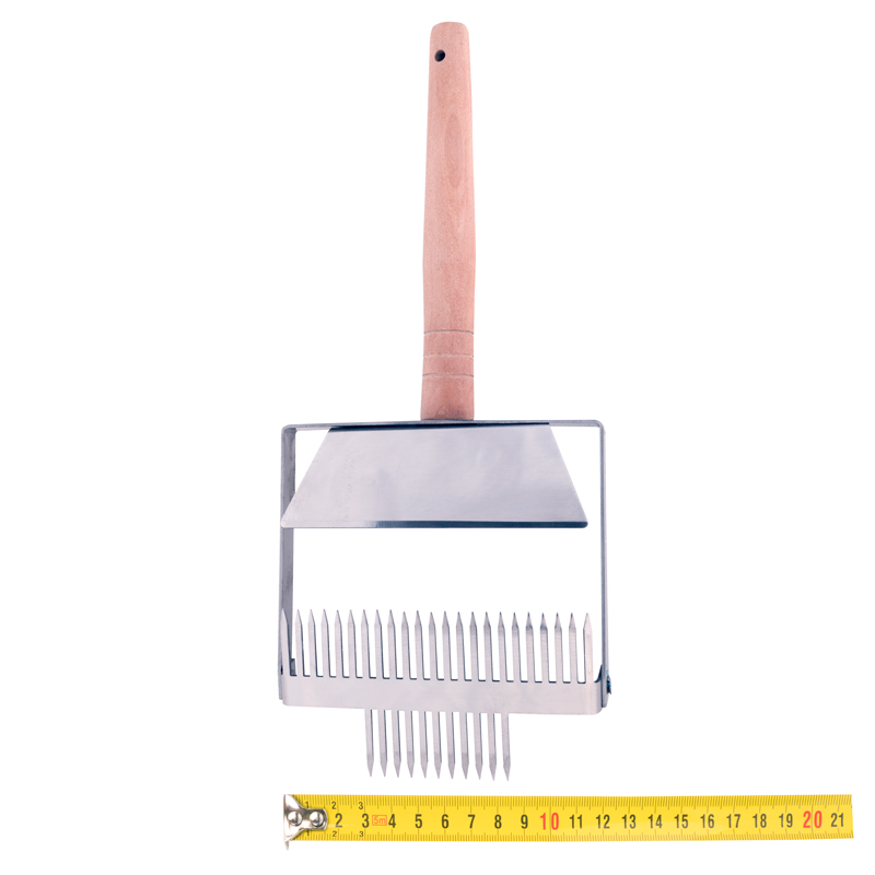 Odviečkovacia vidlička s vedením, dvojitá, 23 tŕňov/110mm