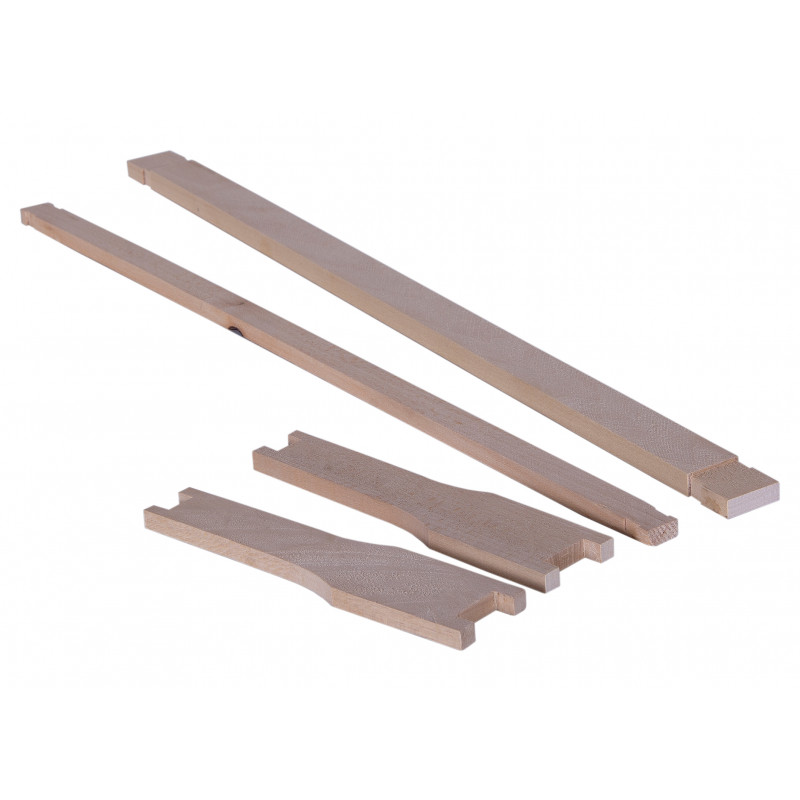 Rámkový přířez 44,8x18,5 Langstroth 3/4, nevrtaný Hoffman, Lípa, 50 ks