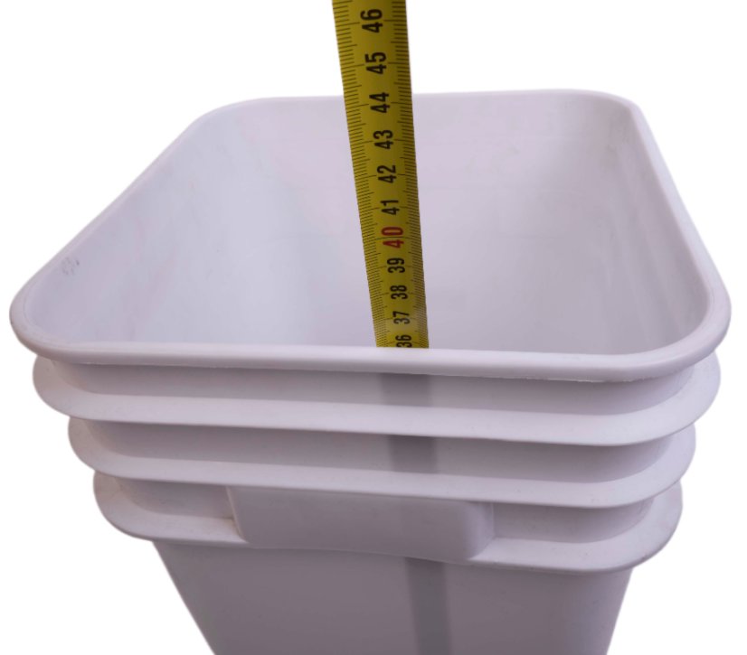 Nádoba na med, štvorcová