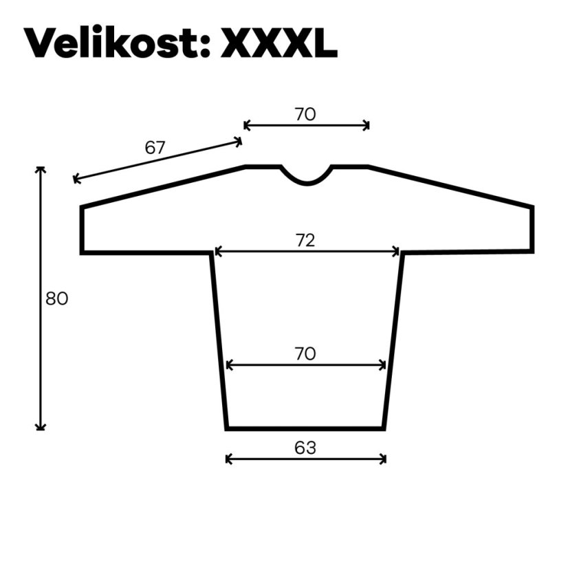 Včelařská bunda přes hlavu s kloboukem - Velikost: Velikost XXL