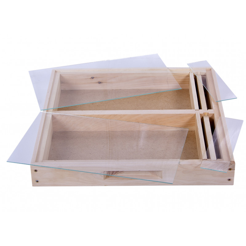 Stropné kŕmidlo pre včelí úľ 6,2 litru, 39x24, 39x17