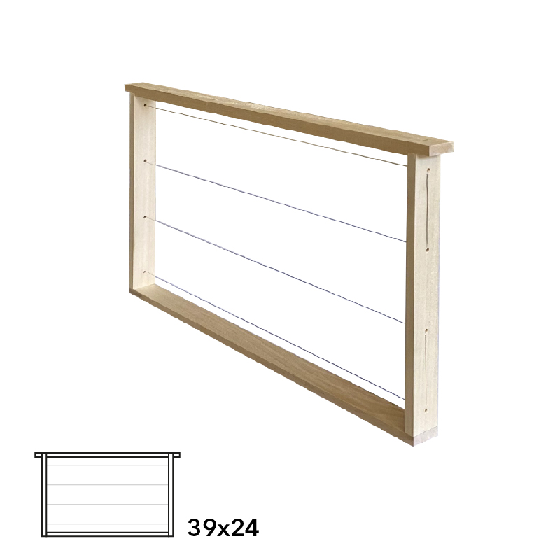 Rámek 39x24 vodorovně rovný, Lípa