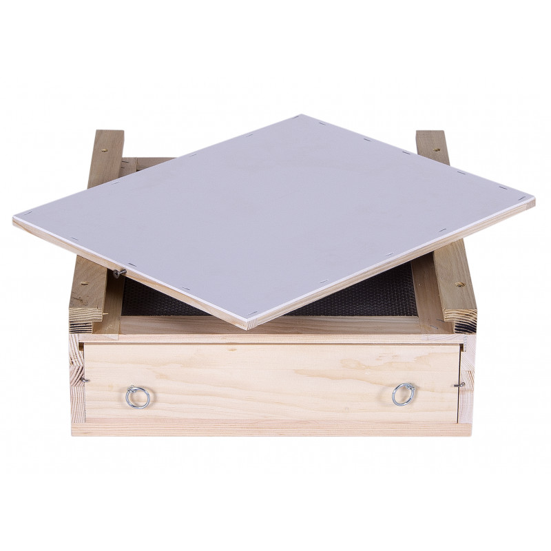 Varroa dno pre úľ Langstroth so stavebnou zábranou, Borovica vejmutovka