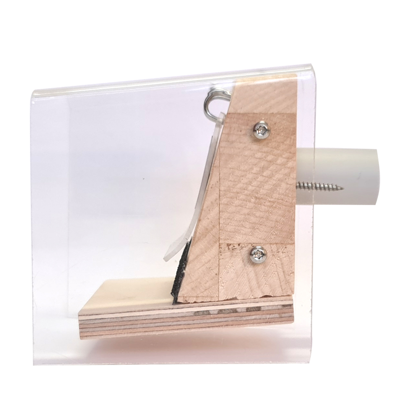 Ochranná klapka k čmelínom celozakrytovaná, prírodná