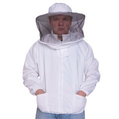 Včelárska bunda rozopínateľná s klobúkom