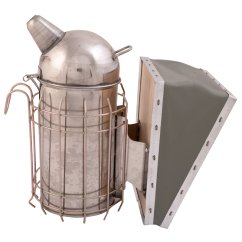 Včelársky fajok veľký, nerezový, okrúhly, AD007