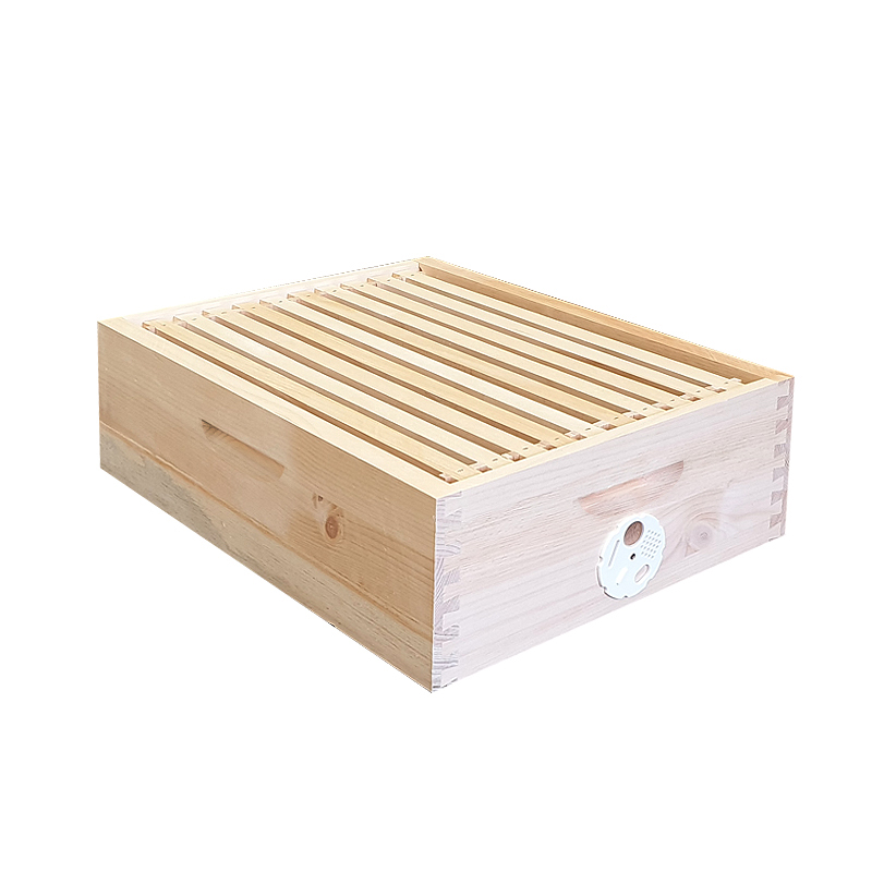 Včelí nadstavok cinkovaný Langstroth 2/3 169 mm, Borovica hladká (vejmutovka)