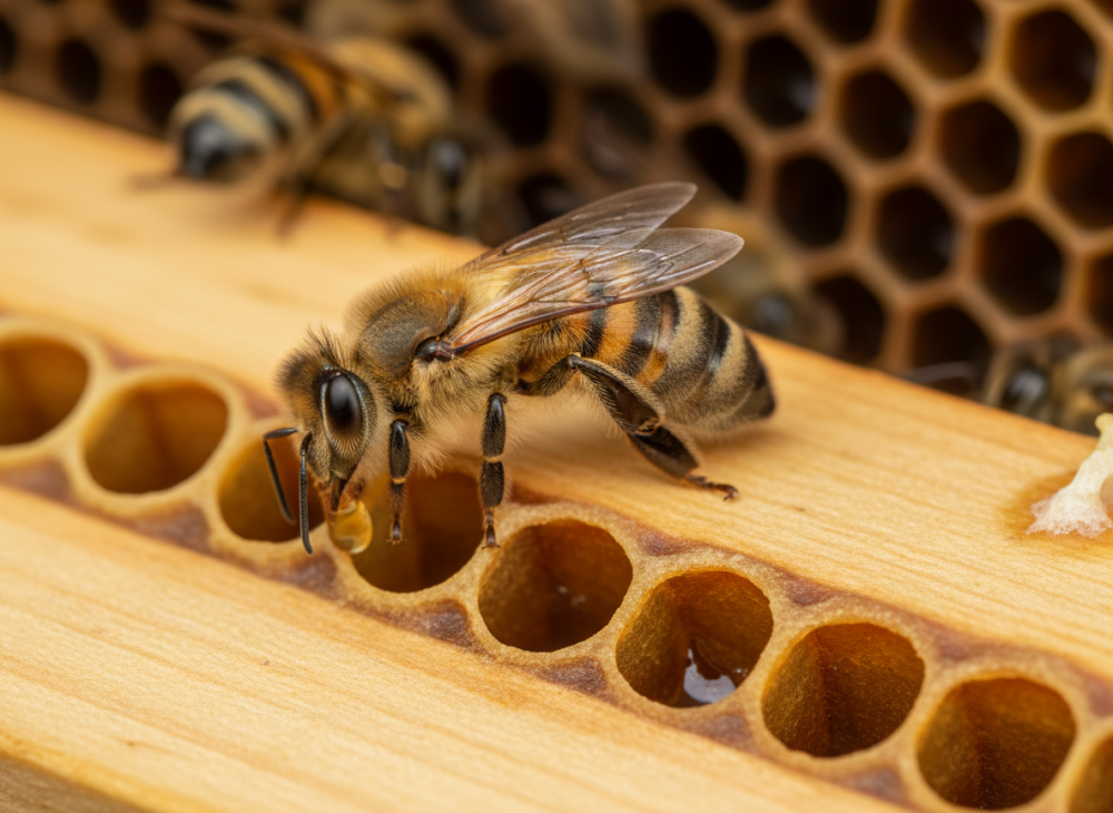 včela medonosná, strážkyňa, guard bee